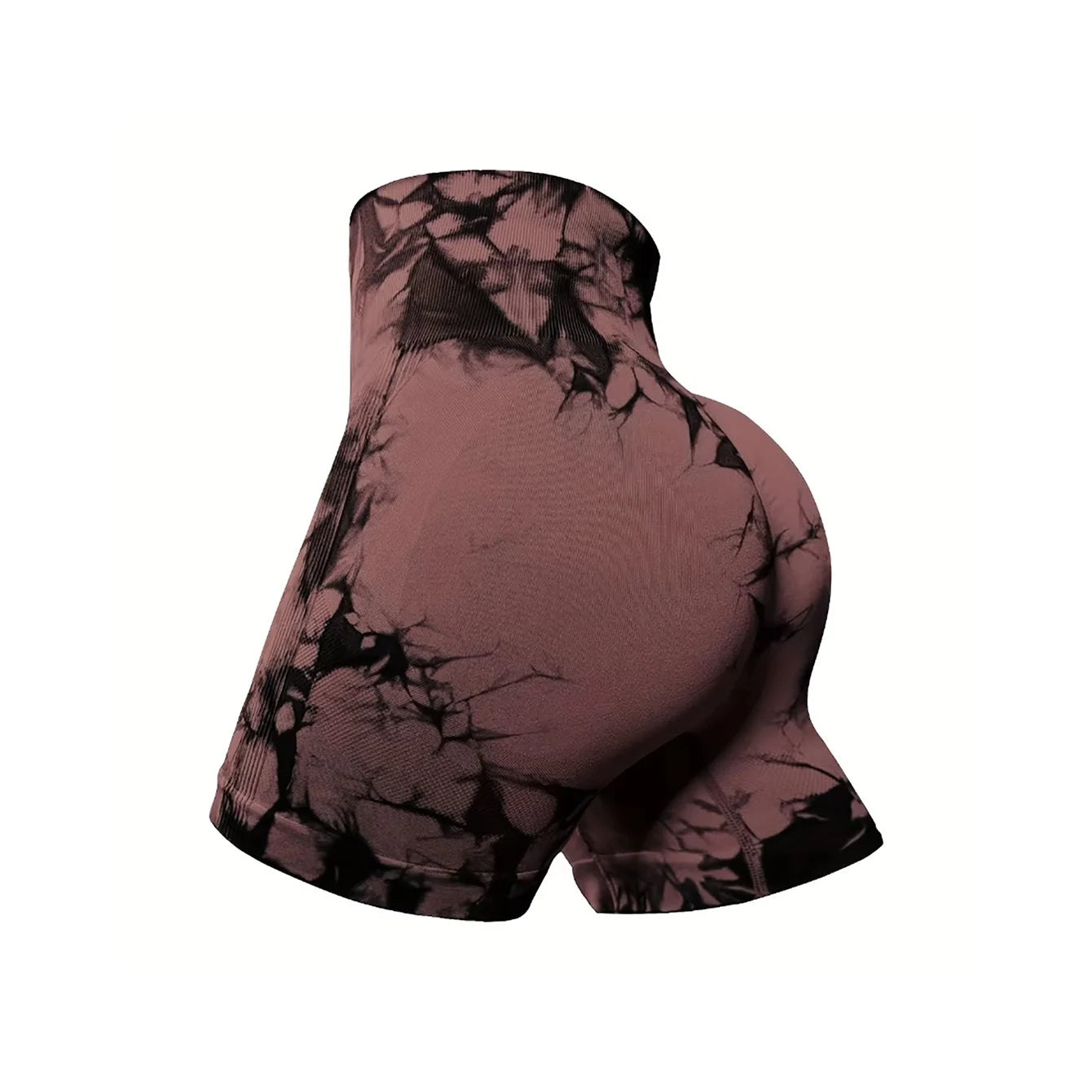 3Piece Tie Dye Workout Shorts for Women Scrunch Butt Lifting High Waisted Yoga Gym Seamless Booty Biker Shorts Women'S Active